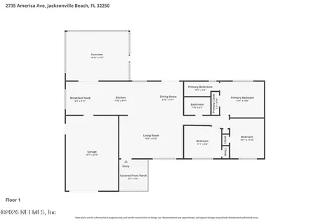 2735 America Jacksonville Beach FL 32250