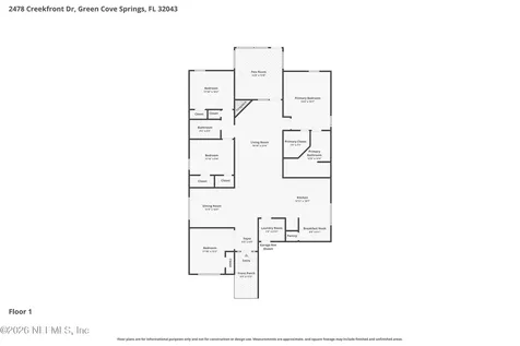 2478 Creekfront Drive Green Cove Springs FL 32043