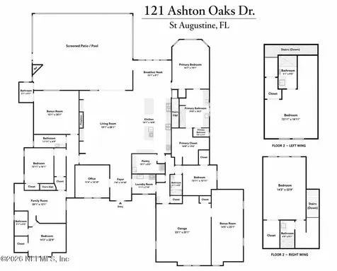 121 Ashton Oaks Drive St. Augustine FL 32092