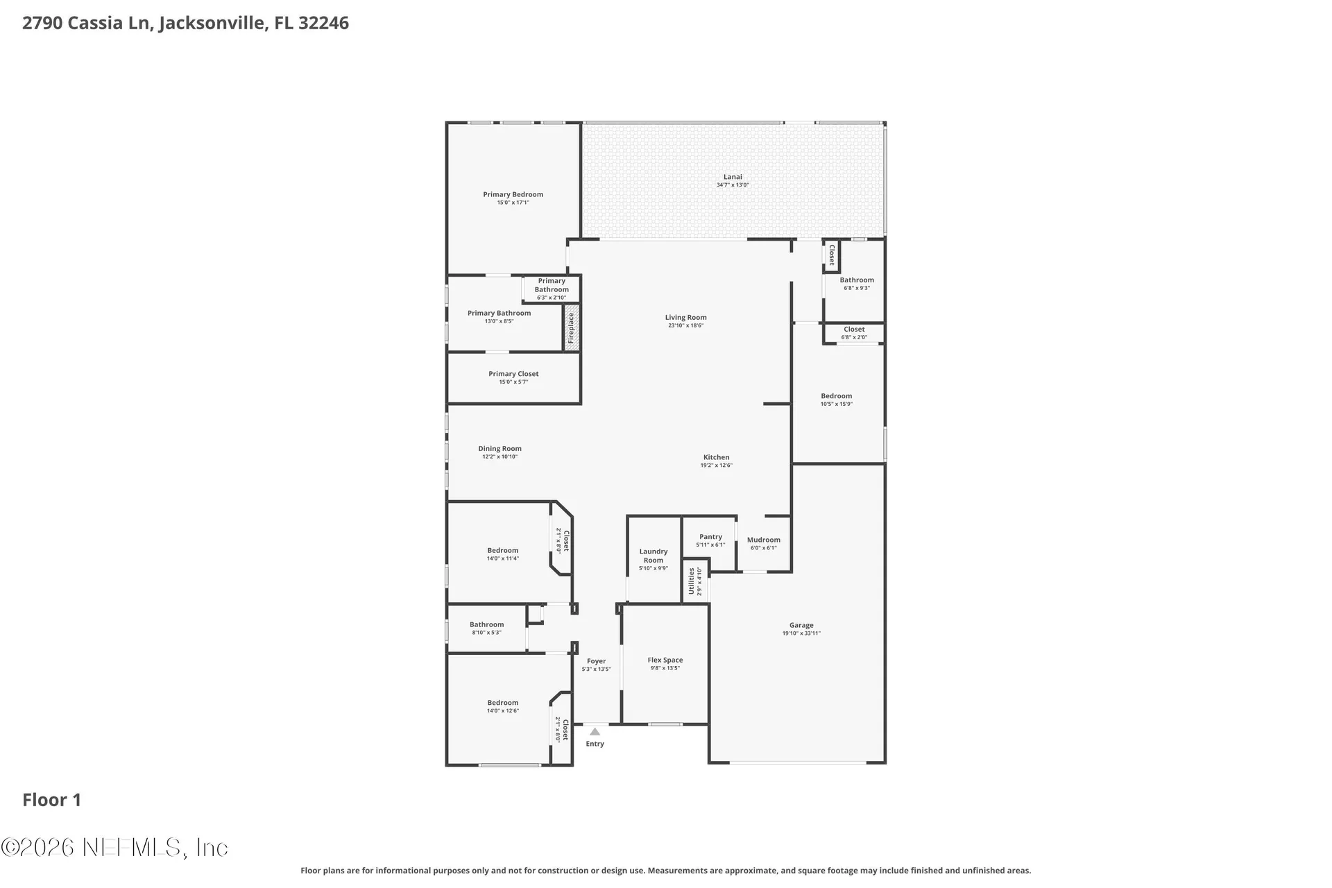 2790 Cassia Lane Jacksonville FL 32246