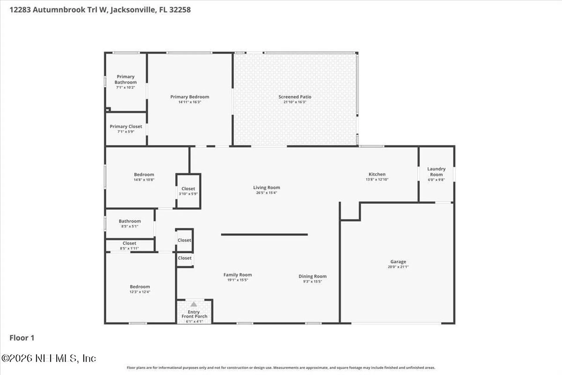 12283 Autumnbrook Trail W Jacksonville FL 32258