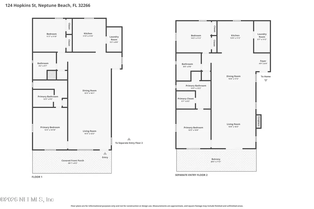124/126 Hopkins Street Neptune Beach FL 32266
