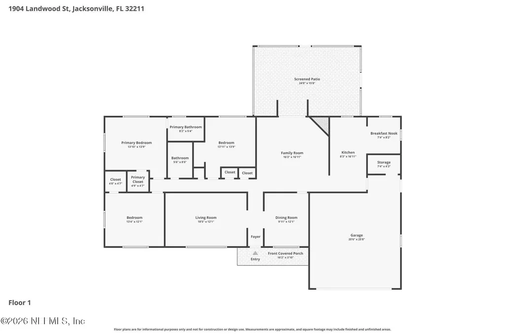 1904 Landwood Street Jacksonville FL 32211