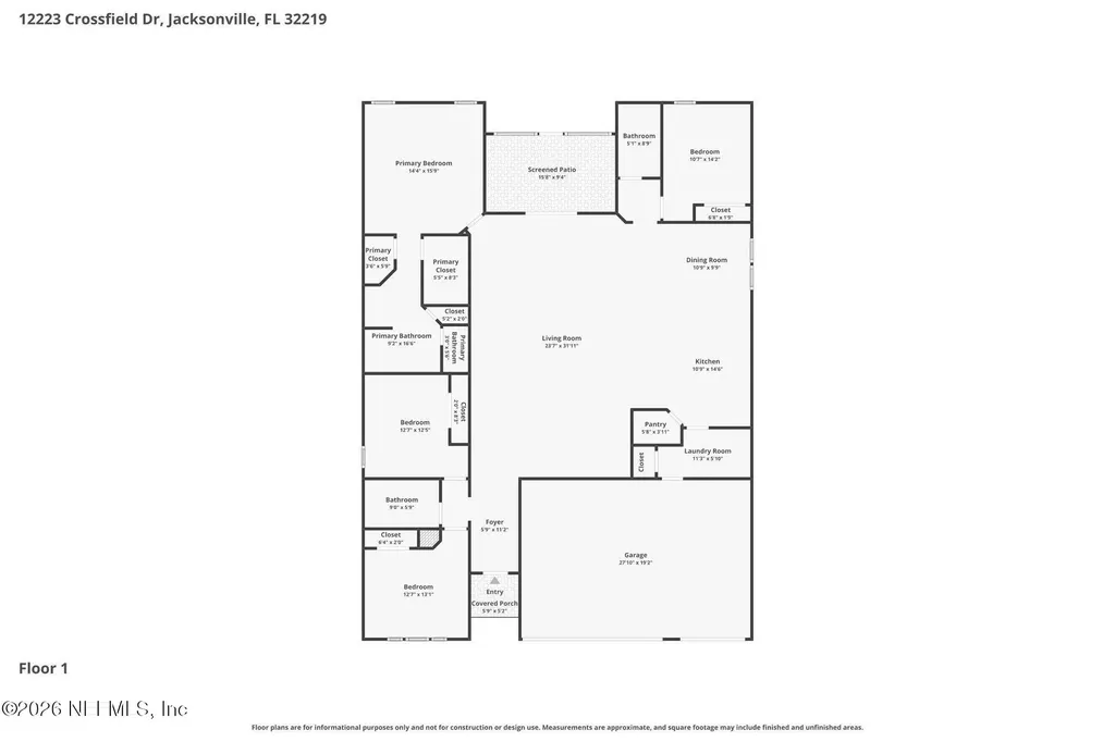 12223 Crossfield Drive Jacksonville FL 32219