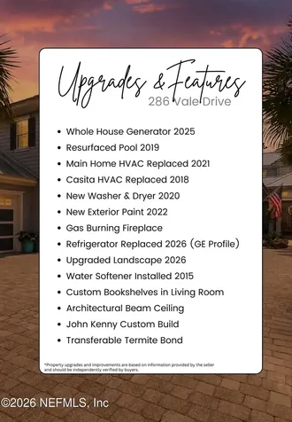 286 Vale Drive St. Augustine FL 32095