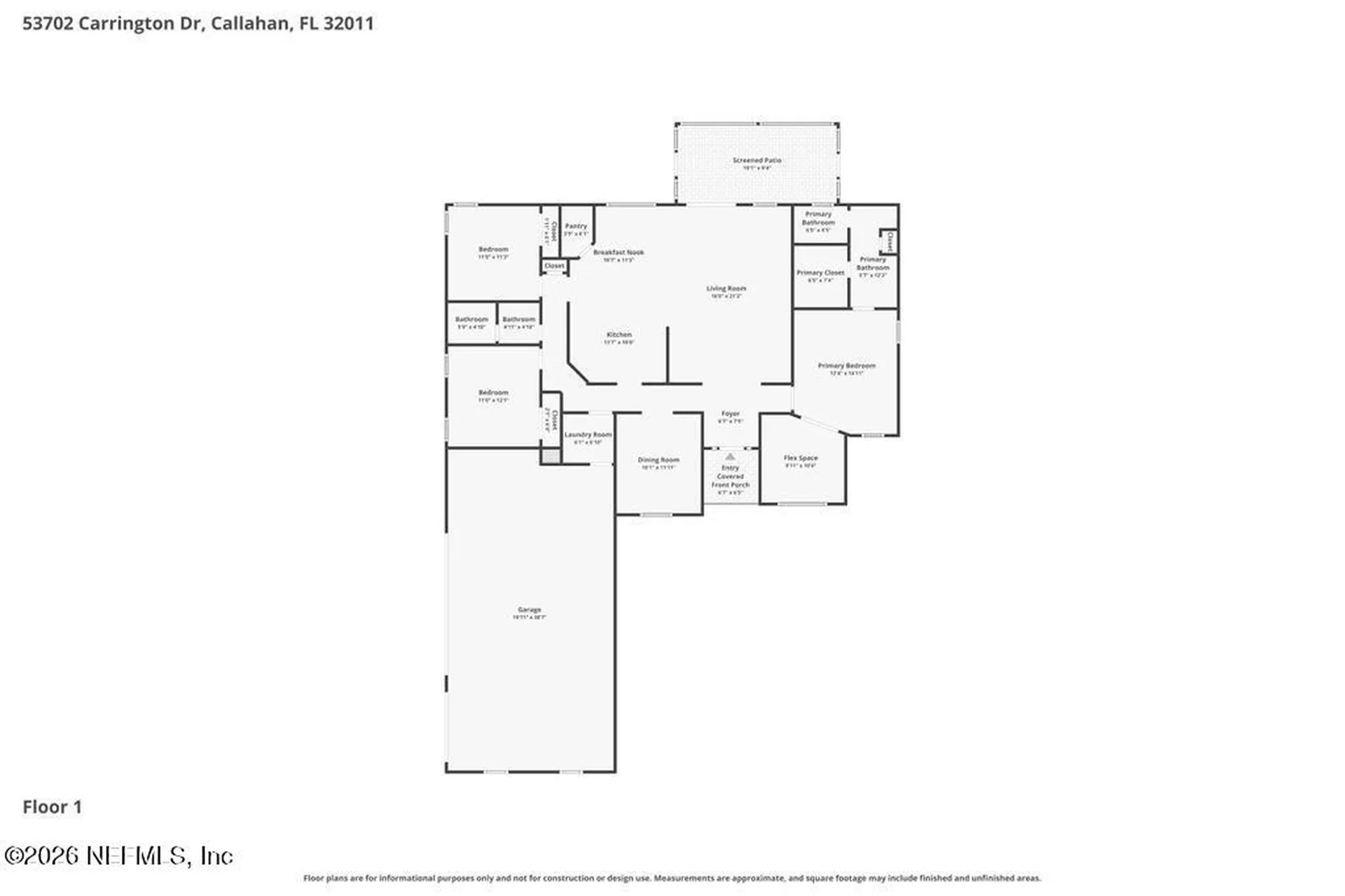 53702 Carrington Drive Callahan FL 32011