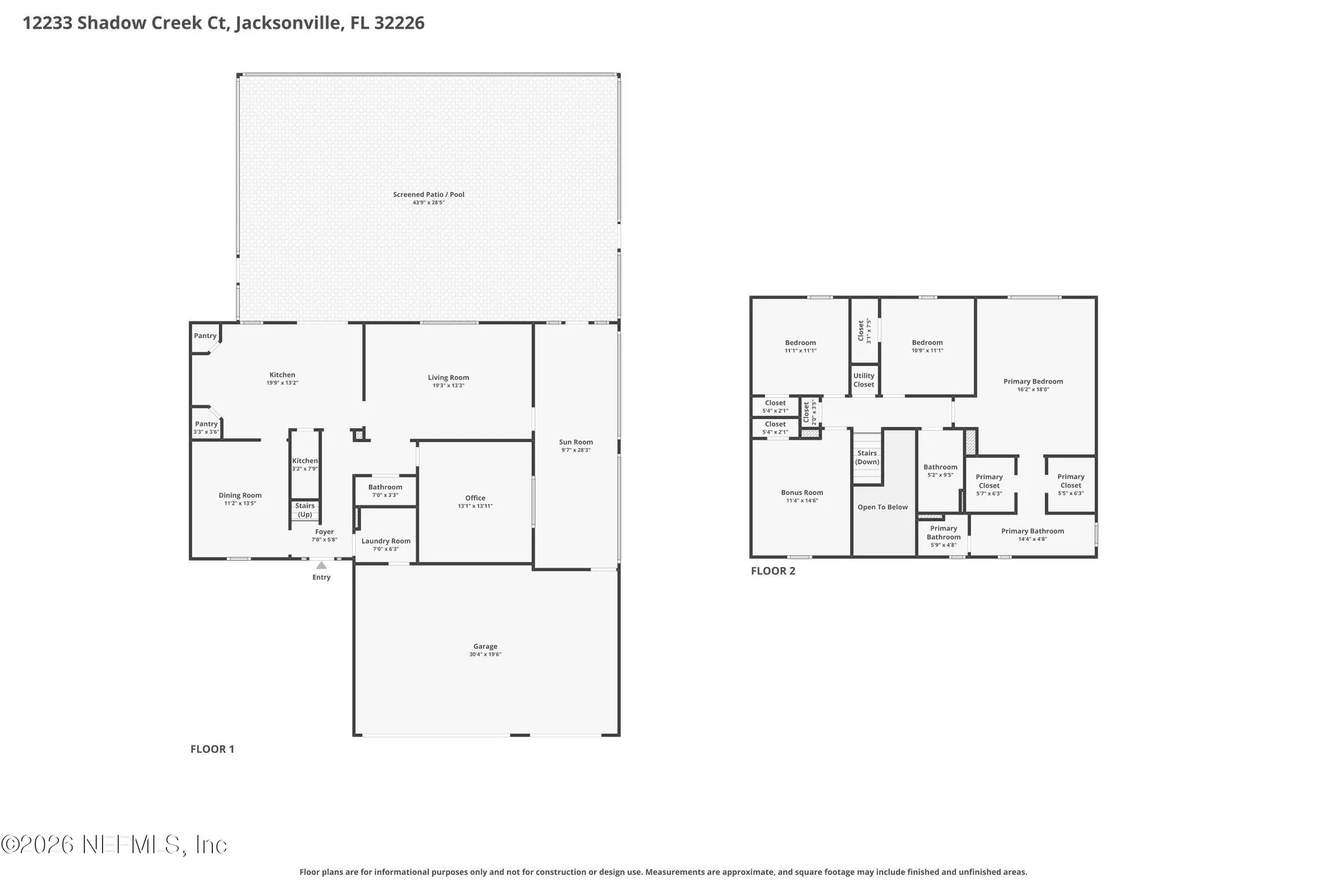 12233 Shadow Creek Court Jacksonville FL 32226