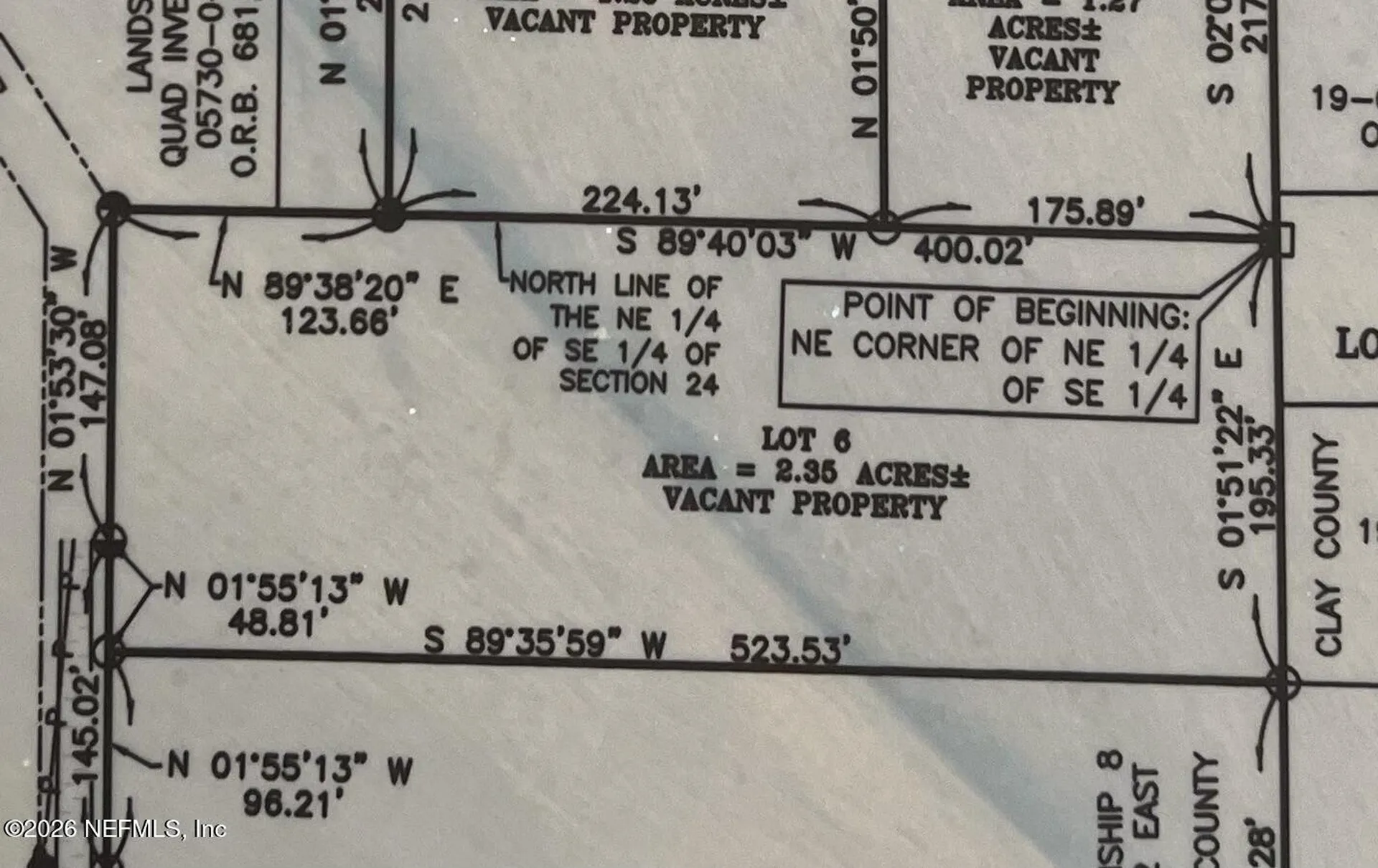 Tbd Lot 6 SE First Avenue Keystone Heights FL 32656