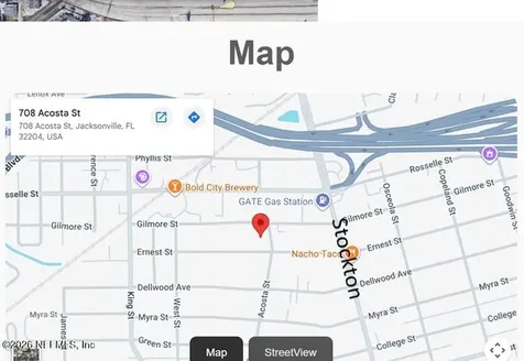 708 Acosta Street Jacksonville FL 32204