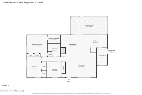 745 Wildwood Drive St. Augustine FL 32086