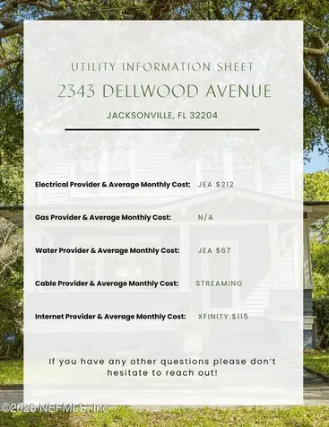 2343 Dellwood Avenue Jacksonville FL 32204