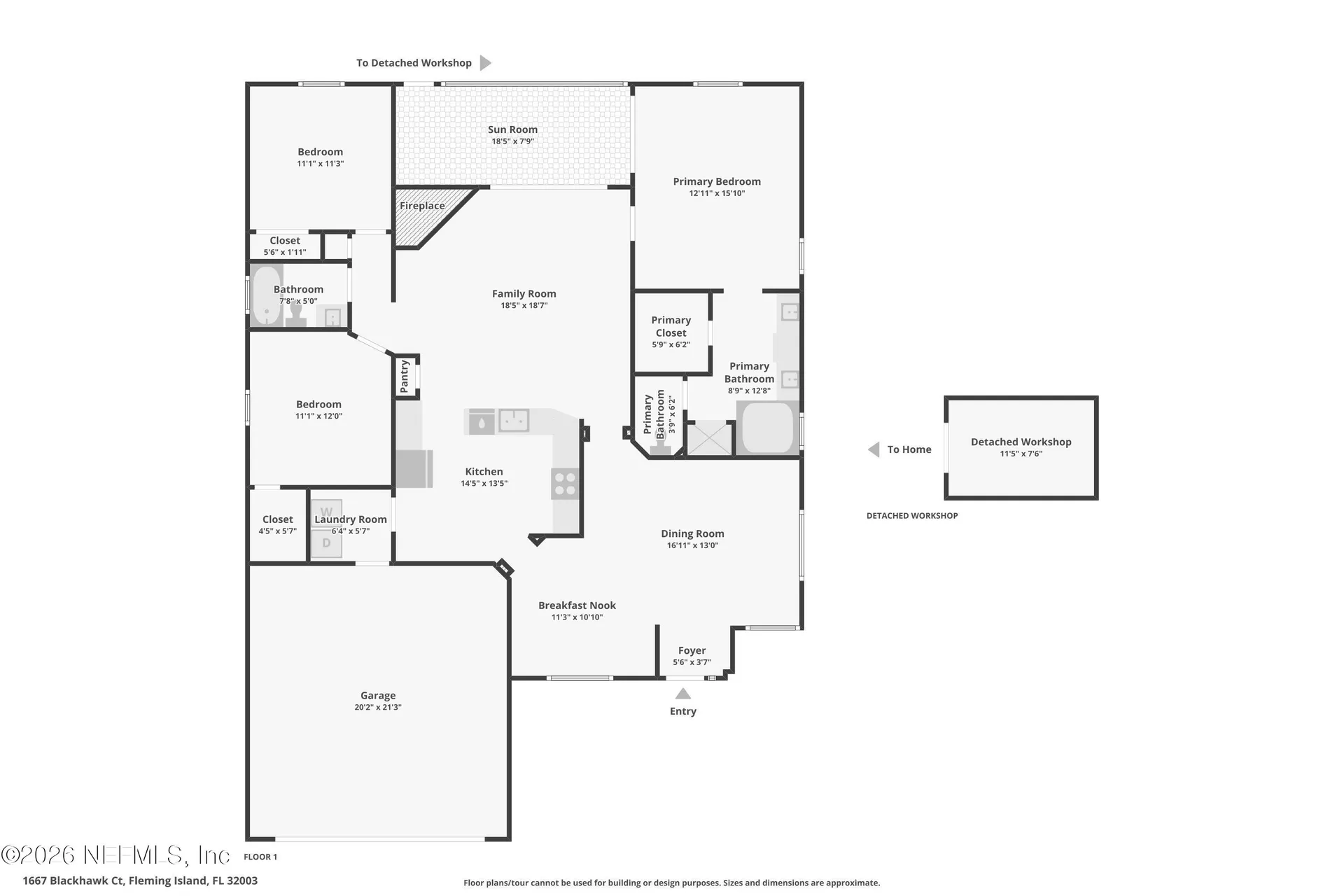 1667 Blackhawk Court Fleming Island FL 32003