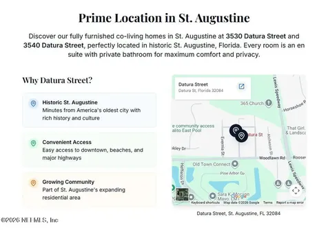 3540 Datura Street St. Augustine FL 32084