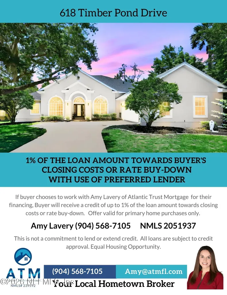 618 Timber Pond Drive Ponte Vedra Beach FL 32082