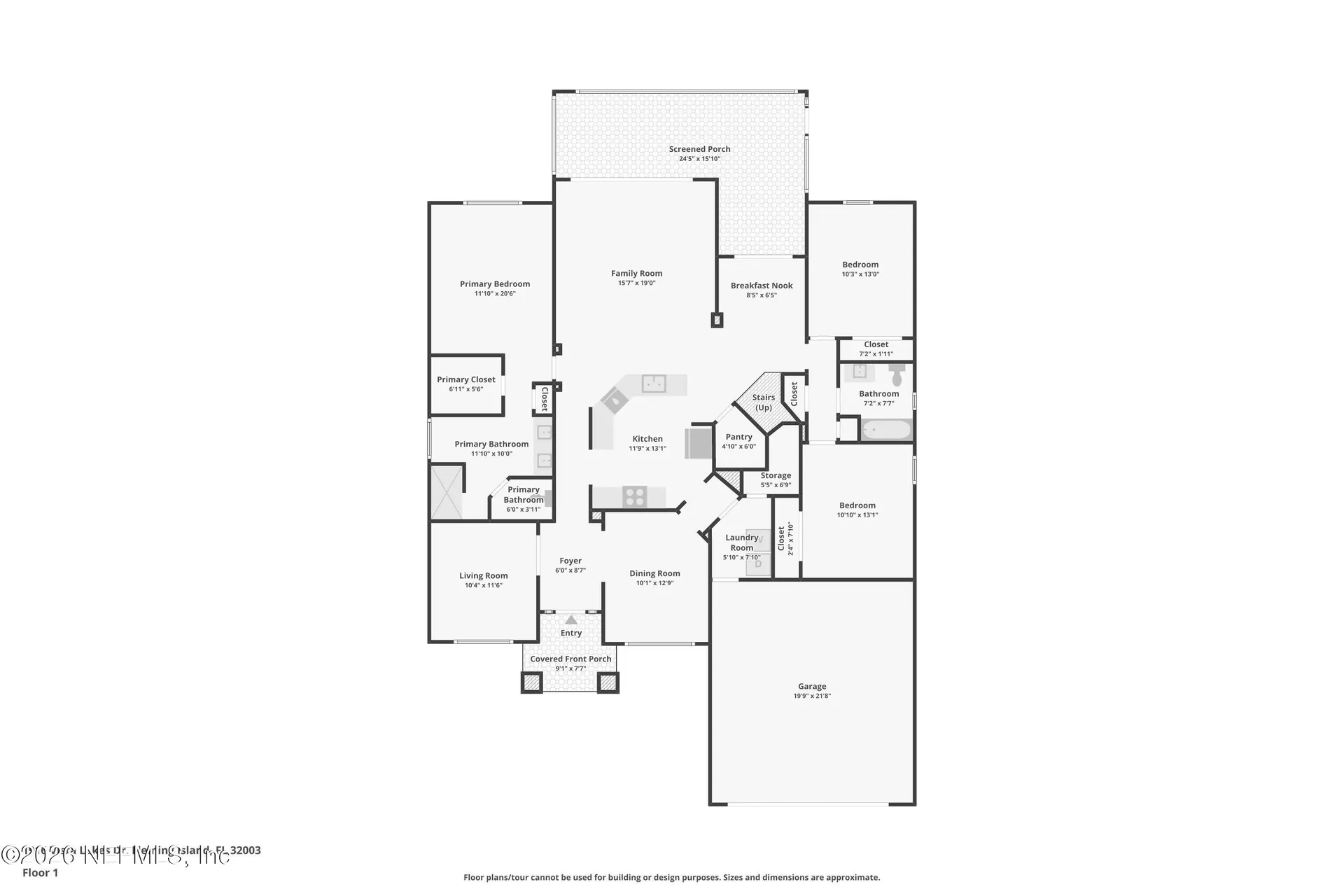 1916 Vista Lakes Drive Fleming Island FL 32003