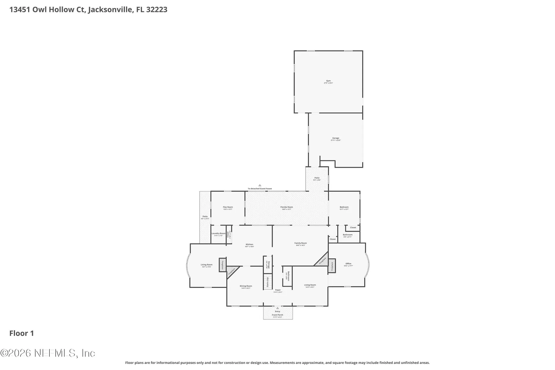 13451 Owl Hollow Court Jacksonville FL 32223