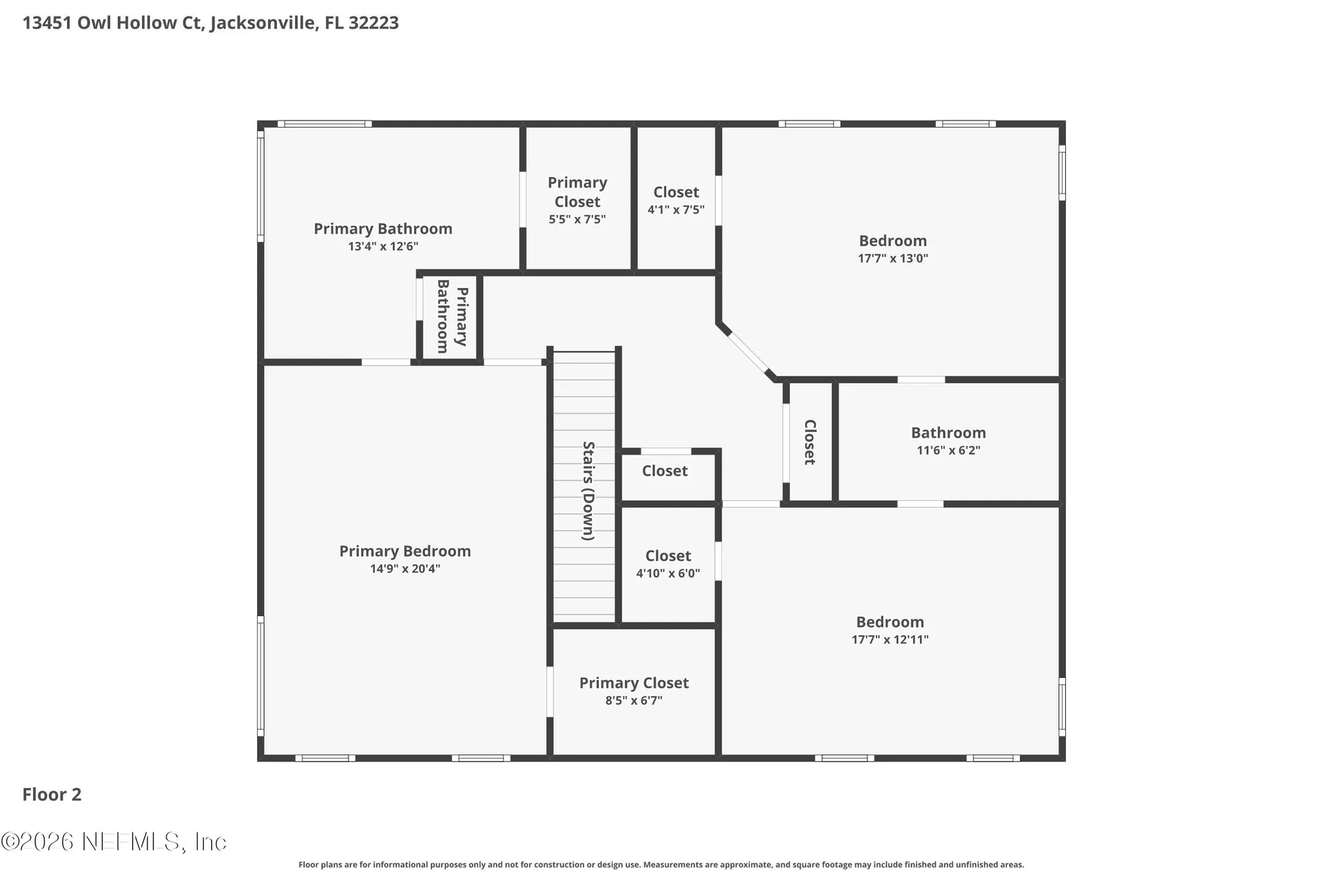 13451 Owl Hollow Court Jacksonville FL 32223