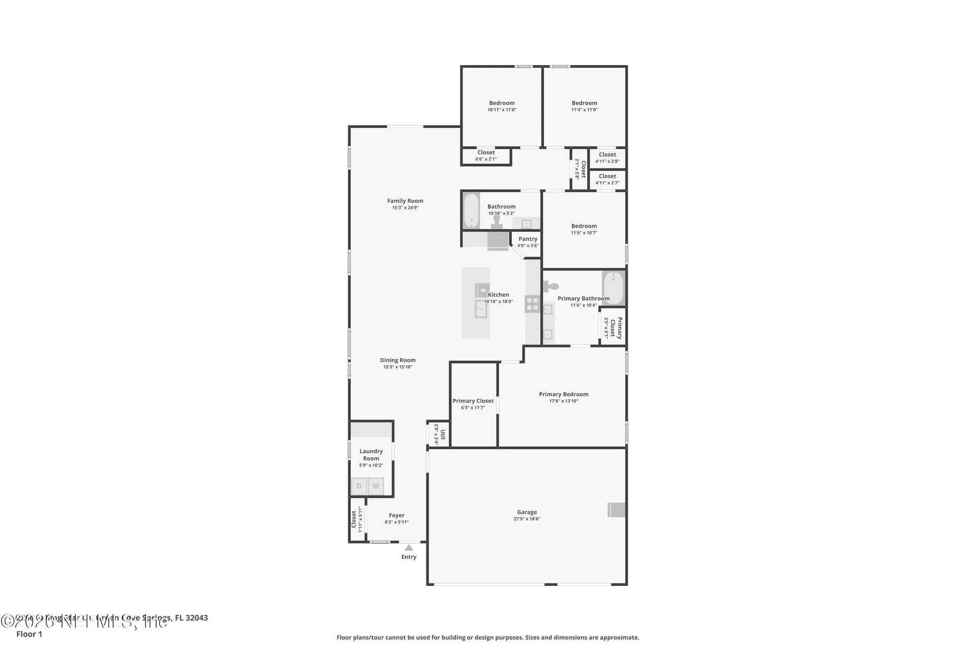 2266 Falling Star Lane Green Cove Springs FL 32043
