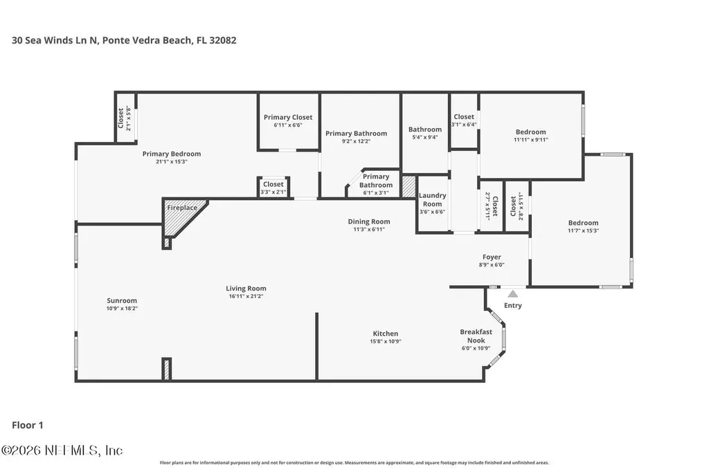30 Sea Winds Lane N Ponte Vedra Beach FL 32082