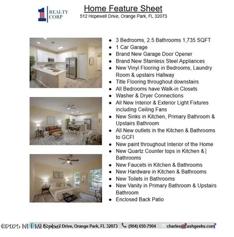 512 Hopewell Drive Orange Park FL 32073