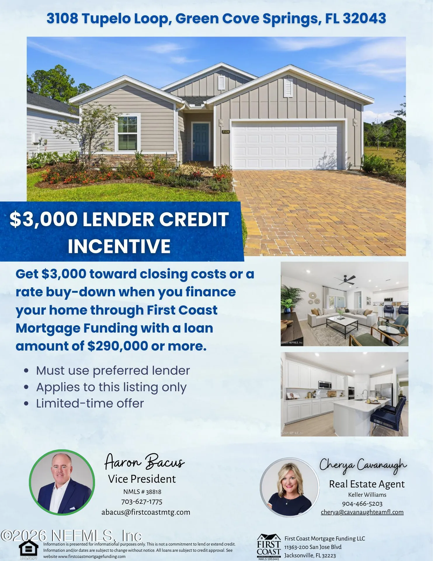 3108 Tupelo Loop Green Cove Springs FL 32043