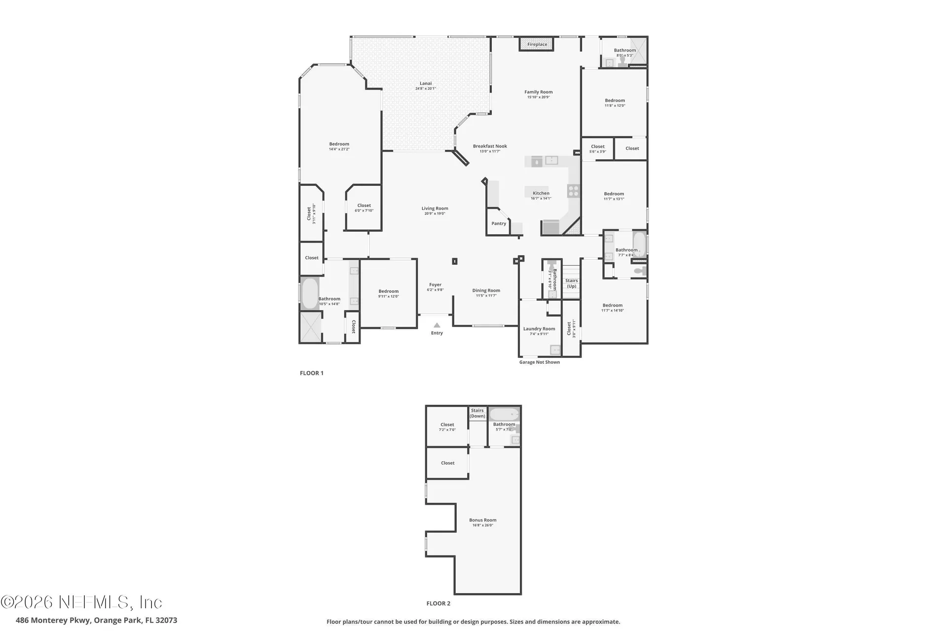 486 Monterey Parkway Orange Park FL 32073
