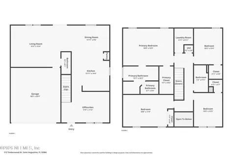 112 Timberwood Drive St. Augustine FL 32084