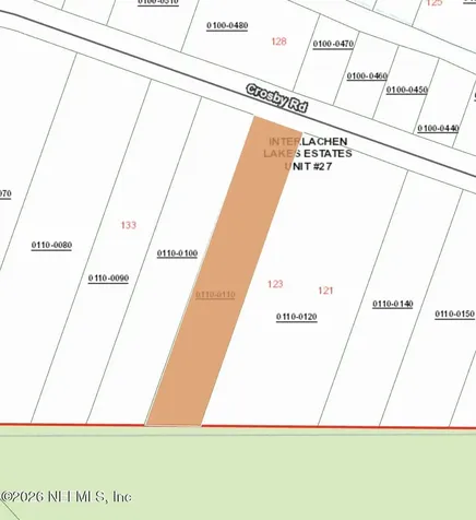BLK11LOT11 Crosby Road Florahome FL 32140