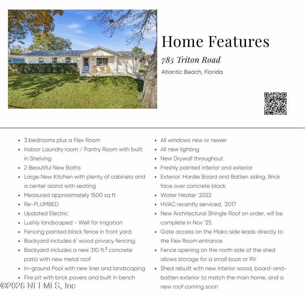 785 Triton Road Atlantic Beach FL 32233