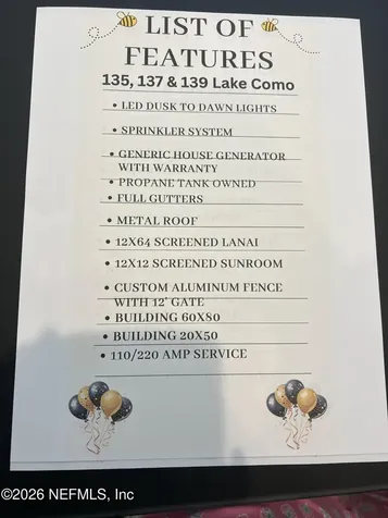 135 Lake Como Drive Pomona Park FL 32181