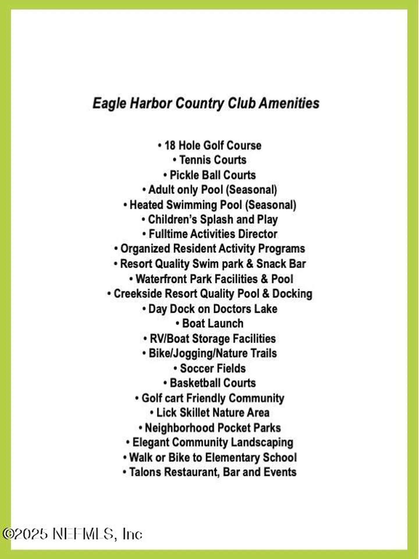 1853 Inlet Cove Court Fleming Island FL 32003