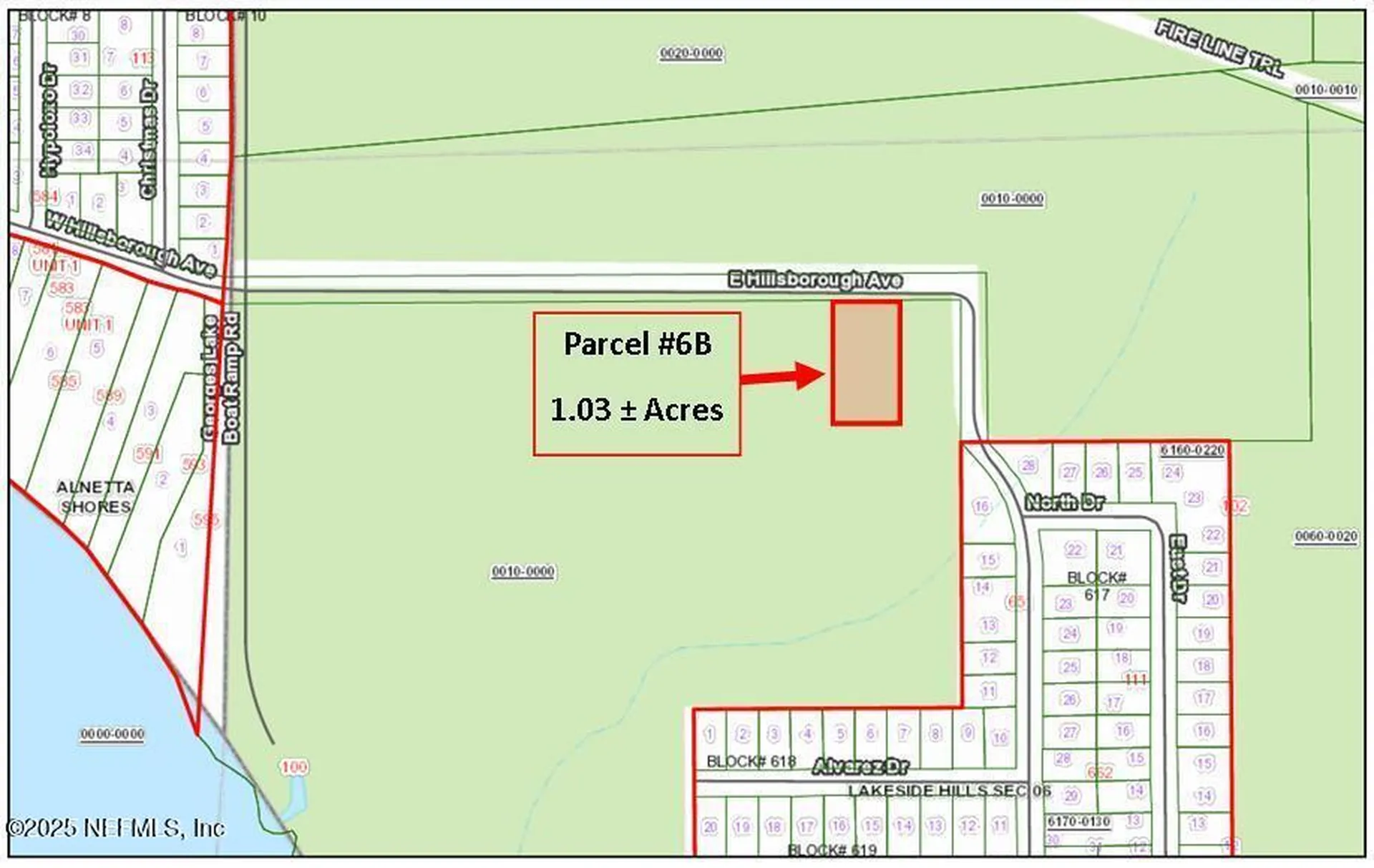 Parcel 6b E Hillsborough Avenue Florahome FL 32140