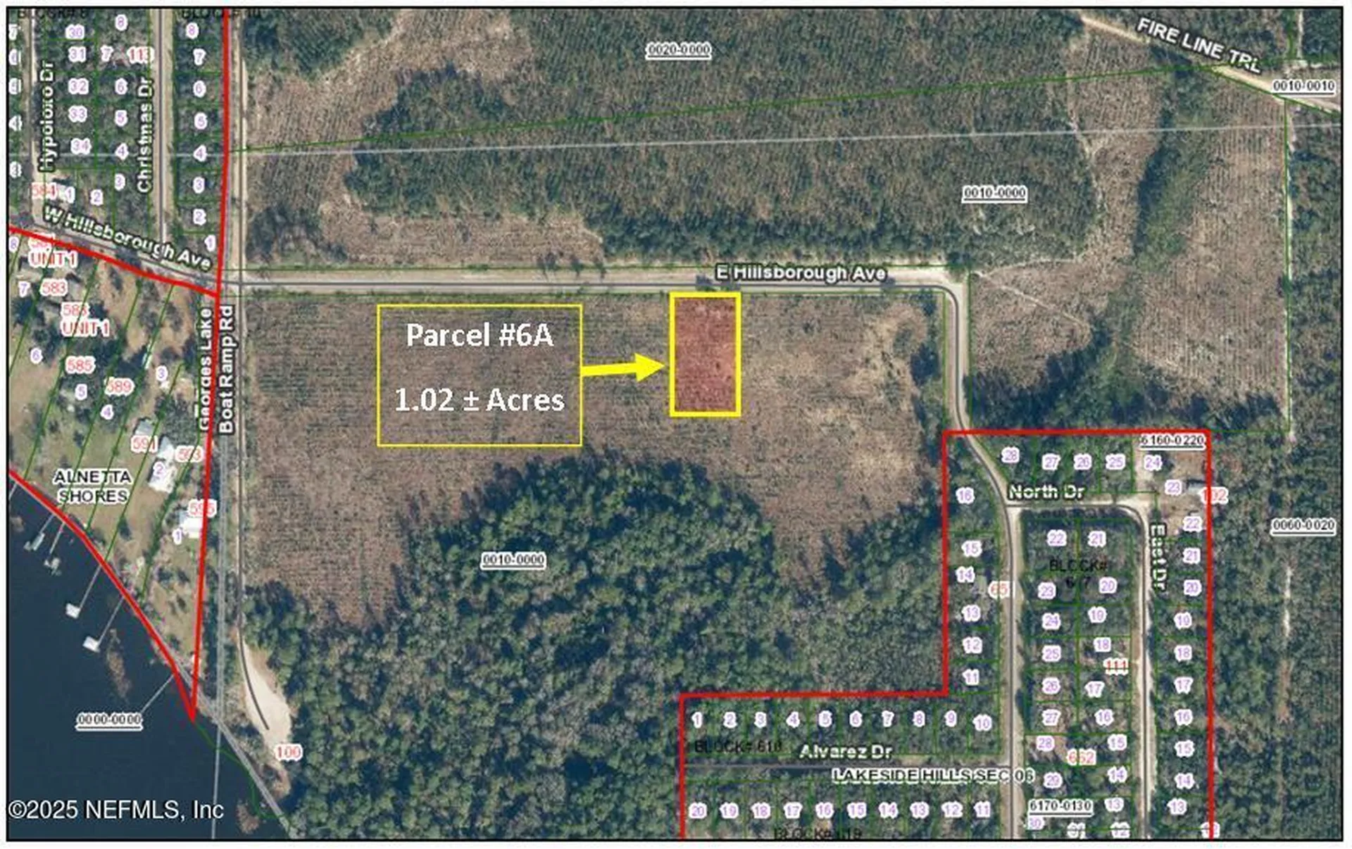 Parcel 6a E Hillsborough Avenue Florahome FL 32140