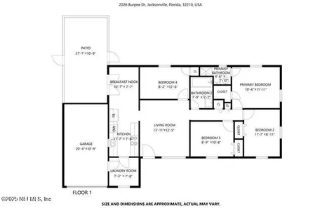 2026 Burpee Drive Jacksonville FL 32210