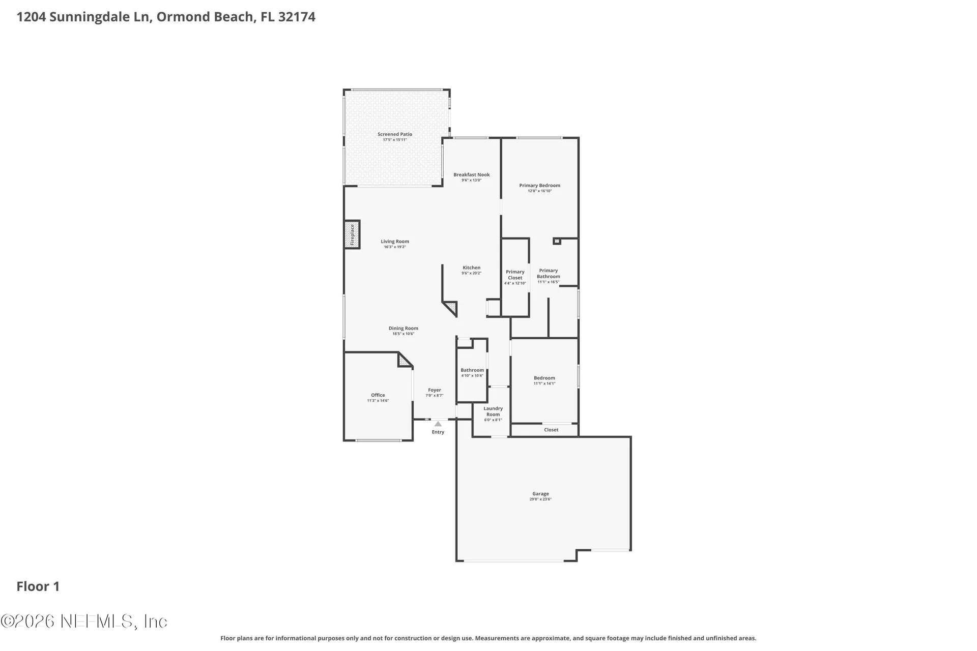 1204 Sunningdale Lane Ormond Beach FL 32174