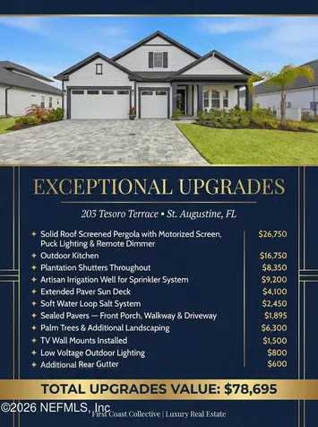 203 Tesoro Terrace St. Augustine FL 32095