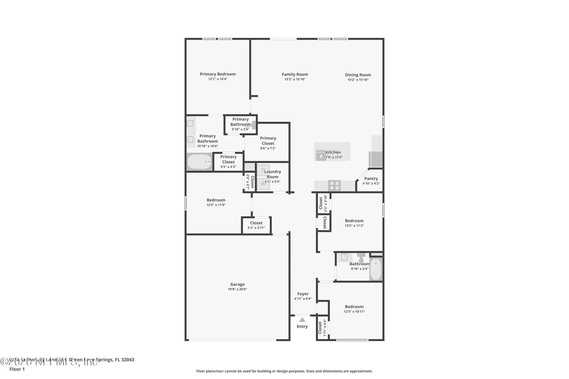 2250 Spider Lily Lane Green Cove Springs FL 32043