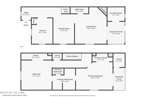 144 Poinsettia Street Atlantic Beach FL 32233