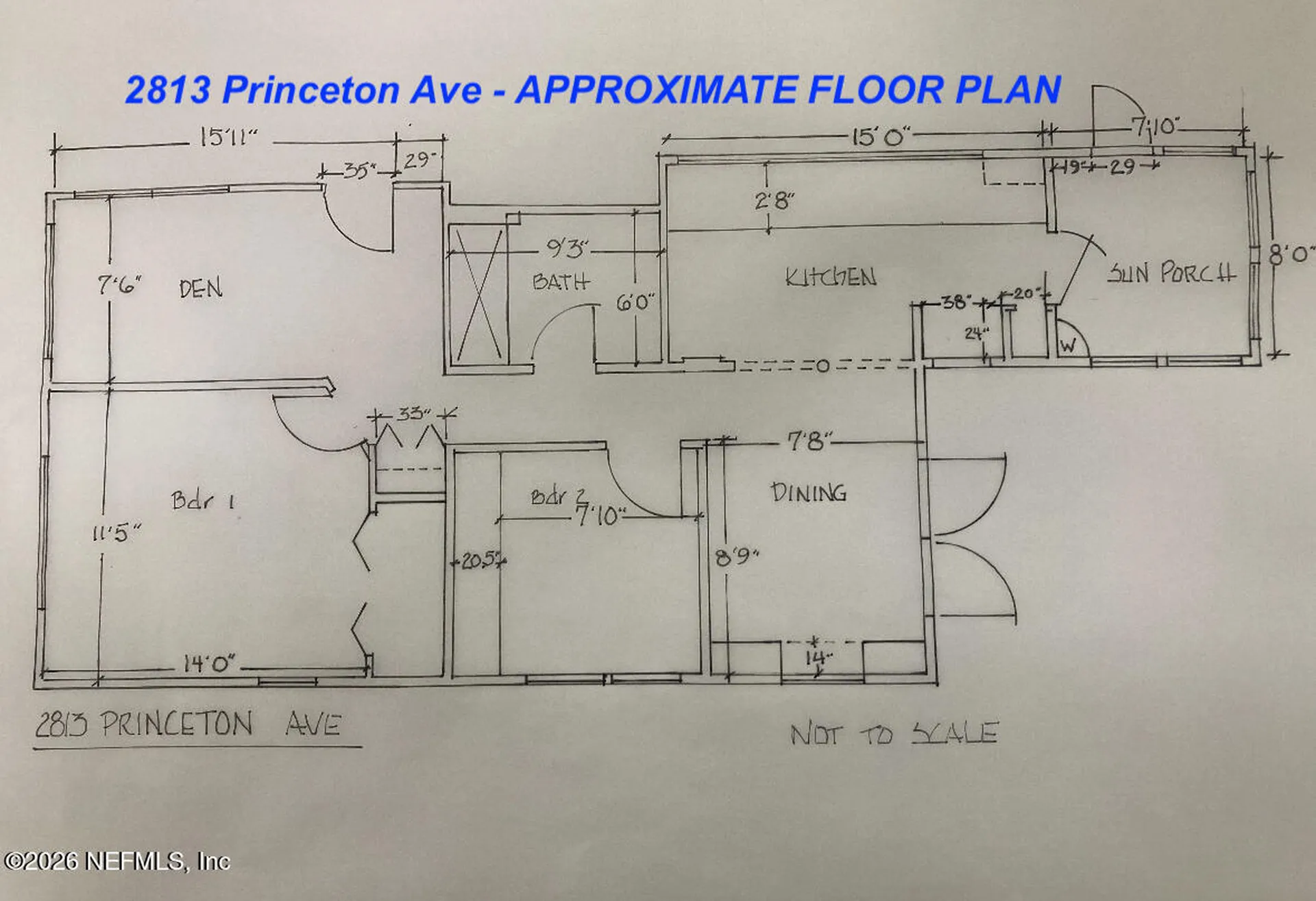 2813 Princeton Avenue Jacksonville FL 32210