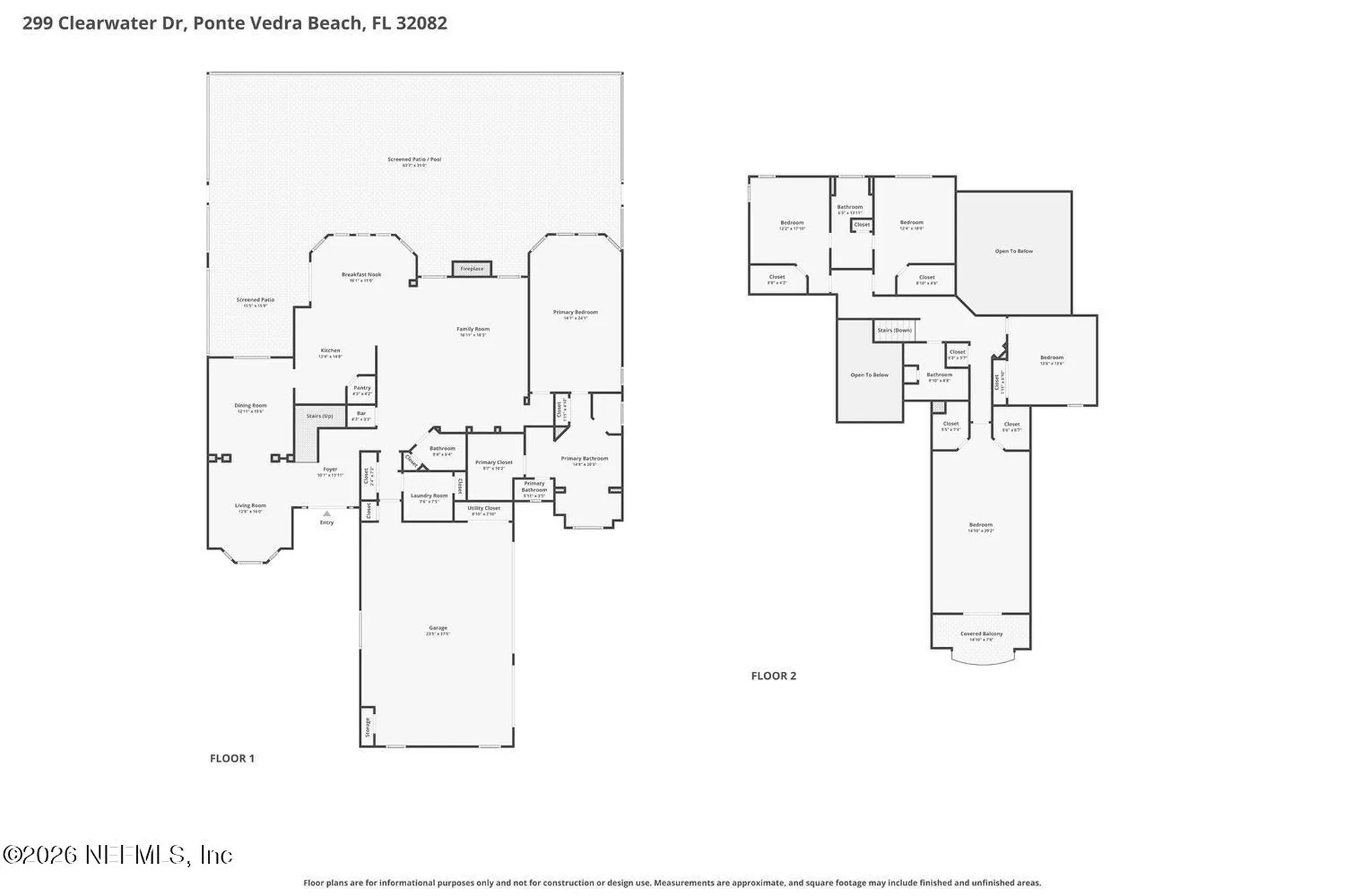 299 Clearwater Drive Ponte Vedra Beach FL 32082