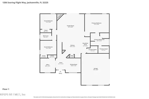 1206 Soaring Flight Way Jacksonville FL 32225