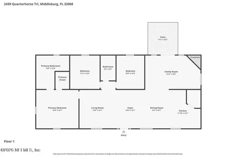 2439 Quarterhorse Trail Middleburg FL 32068