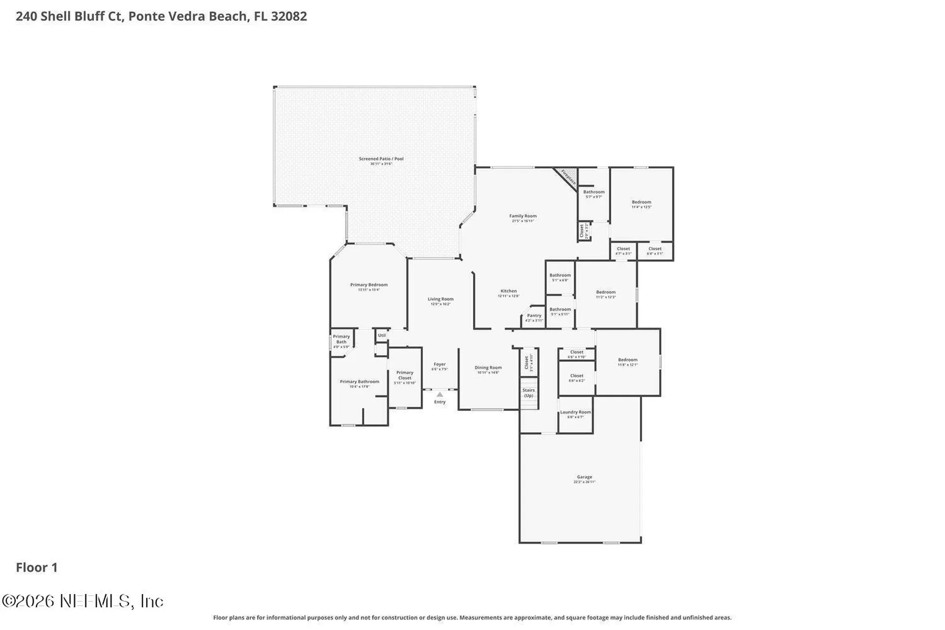 240 Shell Bluff Court Ponte Vedra Beach FL 32082