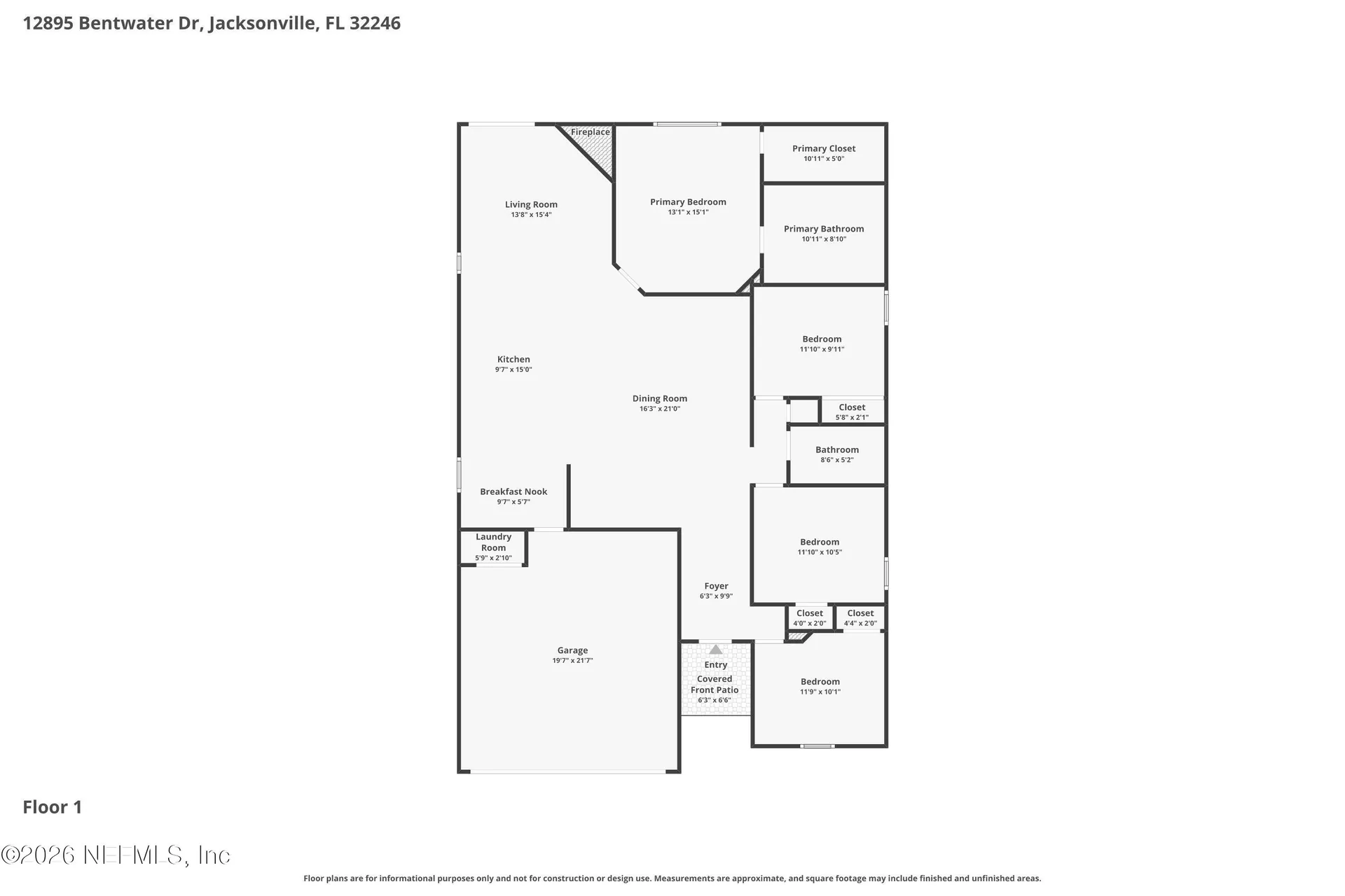 12895 Bentwater Drive Jacksonville FL 32246