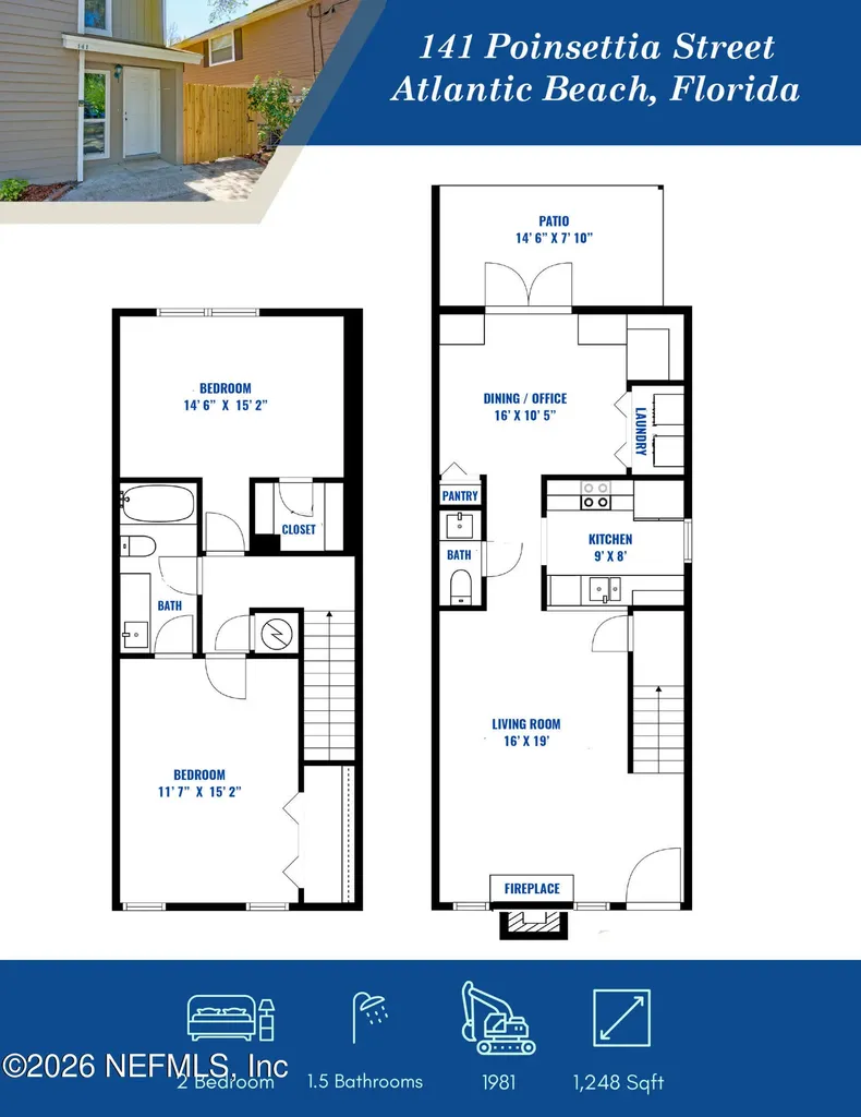 141 Poinsettia Street Atlantic Beach FL 32233