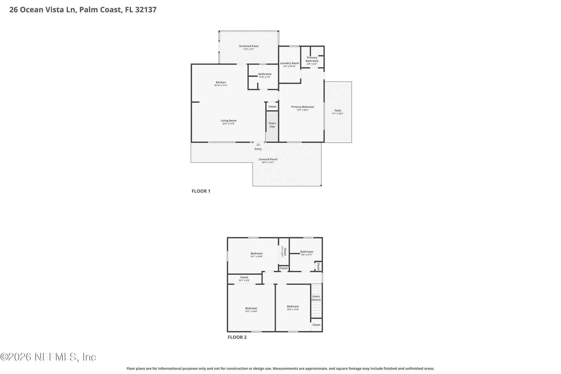 26 Ocean Vista Lane Palm Coast FL 32137