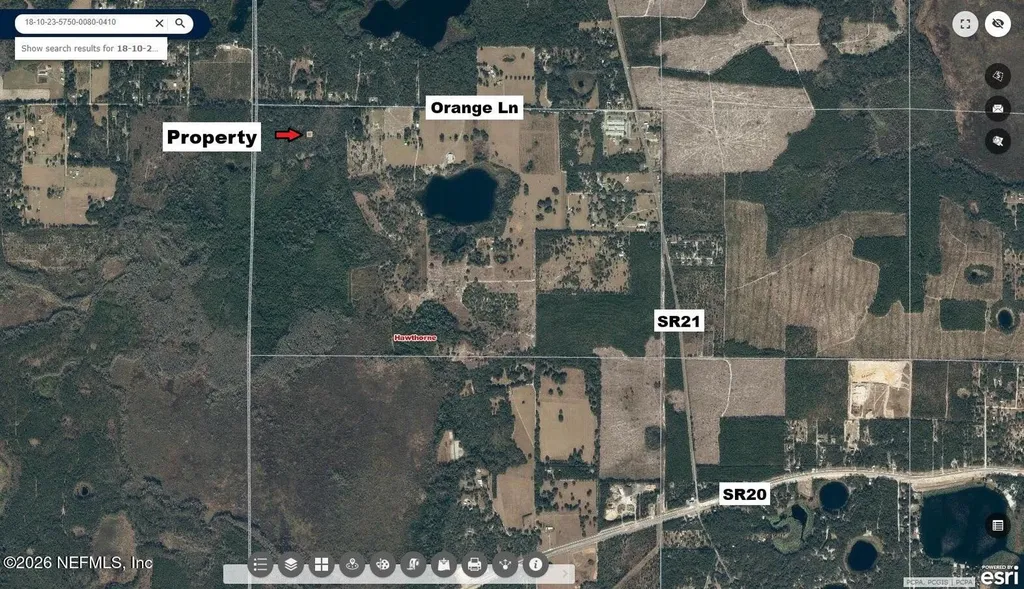 0 Off Orange Lane Approximate Hawthorne FL 32640