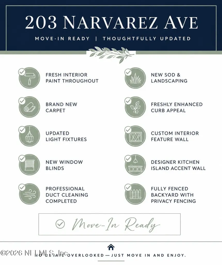 203 Narvarez Avenue St. Augustine FL 32084