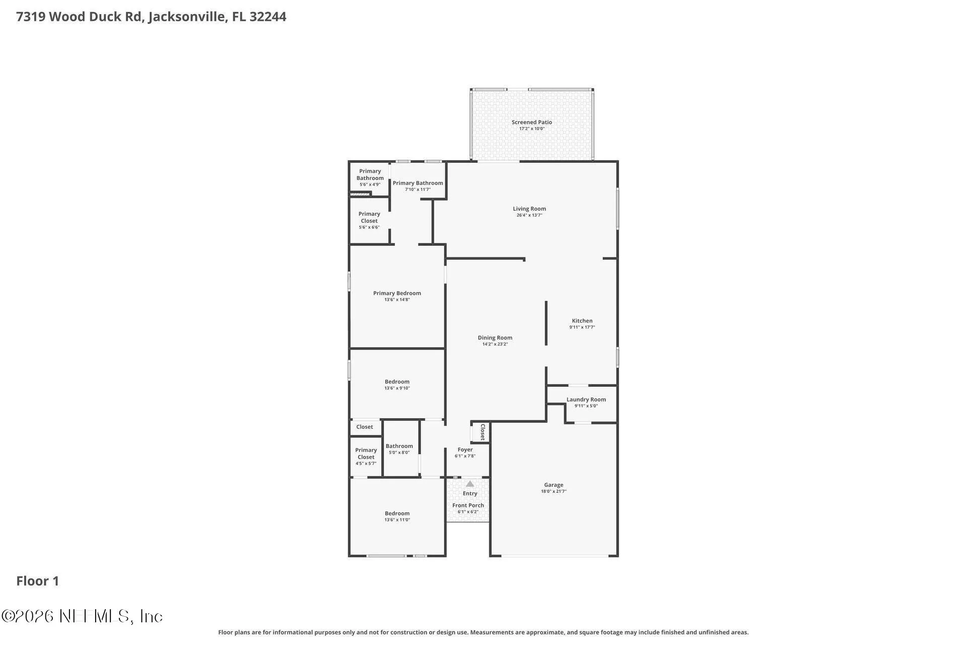 7319 Wood Duck Road Jacksonville FL 32244