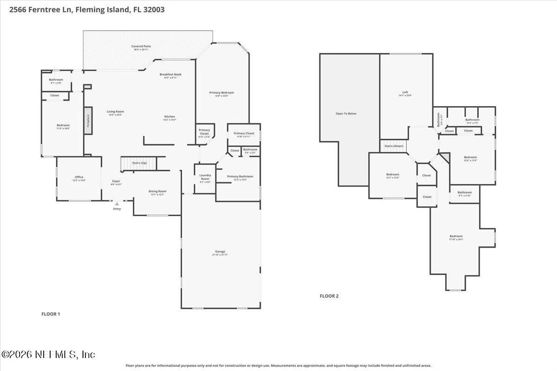 2566 Ferntree Lane Fleming Island FL 32003